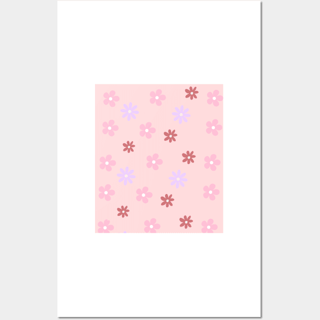 Pretty Pink Flower Print - Femme Pastel Collective Wall Art by madiwestdal